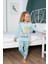 Kız Çocuk Pijama Takım 6012 Turkuaz 2