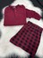 Erkek Kışlık Polar Pijama Takım 35000 Bordo 1