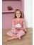 Kız Çocuk Polar Pijama Takım 4971 Gül Kurusu 2