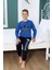 Erkek Çocuk Pijama Takım 5017 Mavi 1