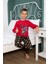 Erkek Çocuk Pijama Takım 5019 Kırmızı 1