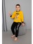 Kapitex Erkek Çocuk Pijama Takım 5006 Sarı 1
