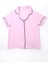 Açık Pembe Biyeli Kadın Pijama Takımı 2