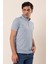 Kısa Kollu Baskılı Merserizecepsiz Pamuklu Casual Slim Fit Dar Kesim T-Shirt 1011230151 3