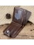 Erkek Cüzdan Deri Hakiki Kısa Çanta Billetera Hombre Vintage Stil Cartera Hombre Timsah Iş Bifold Çanta Tasarımcısı (Yurt Dışından) 2