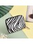 Zebra Baskı Çanta Cüzdan Kadın Deri Kısa Cüzdan Moda Sevimli Kredi Kartı Bozuk Para Çantaları Para Kesesi Mini Cüzdan (Yurt Dışından) 5
