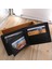 Yeni Moda Erkek Kısa Deri Cüzdan Kımlık Kredi Kartı Tutucu Billfold Çanta Debriyaj Erkek Mini Mektup Baskı Fotoğraf Cüzdan (Yurt Dışından) 5
