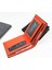 Karbon Fiber Erkek Cüzdan Rfid Kart Tutucu Para Çantası Kısa Iki Katlı Deri Minimalist Cüzdan Erkek Çanta Akıllı Cüzdan Siyah Vallet (Yurt Dışından) 4