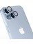 Apple iPhone 15 Plus Anti-Reflective Kamera Lens Koruyucu Mavi 1