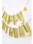 Le Mabelle Gold Simli Papatyalı Happy Birthday Banner 3