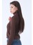 Kahve Örme Boğazlı Kazak 0103011.05 3