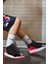 Jordan Max Aura Boys Shoes Leather Hakiki Deri Bilekli Çocuk Spor Ayakkabı Siyah 1