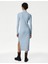 Regular Fit Midi Triko Elbise 2