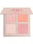 Bright 4 Renk Aydınlatıcı Highlighter Paleti, Yüksek Pigmentasyon, Yumuşak Doku, Gün Boyu Kalıcılık 1