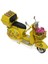 Vintage Dekoratif Sepetli Metal Scooter 4