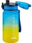 350ML-500ML-800ML-1000ML-1500ML Yeni Koleksiyon Çift Renkli Soft-Touch Serisi Askılı Akıtmaz Motivasyonel Tritan Su Matarası 2