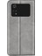 Xiaomi Için Poco M4 Pro 4g Manyetik Otomatik Absorbed Stand Kapak Cilt Touch Hissed Pu Deri Cüzdan Telefonu Case-Grey (Yurt Dışından) 3