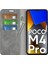 Xiaomi Için Poco M4 Pro 4g Manyetik Otomatik Absorbed Stand Kapak Cilt Touch Hissed Pu Deri Cüzdan Telefonu Case-Grey (Yurt Dışından) 4