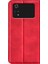 Xiaomi Için Poco M4 Pro 4g Manyetik Otomatik Absorbed Stand Kapak Cilt Touch Hissed Pu Deri Cüzdan Telefon Kedisi (Yurt Dışından) 3