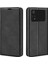 Xiaomi Için Poco M4 Pro 4g Manyetik Otomatik Absorbed Stand Kapak Cilt Touch Hissed Pu Deri Cüzdan Telefon Vaka-Black (Yurt Dışından) 2
