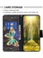 Xiaomi Redmi Için Note 12 5g (Global)/(Hindistan)/(Çin)/poco X5 5g Deri Cüzdan Telefon Kılıf Desen Baskı Stand Kapak-Yahudi Kelebek (Yurt Dışından) 3