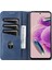 Xiaomi Için Redmi Note 12S 4g Görüntüleme Standı Pu Deri Cüzdan Kılıfı Flip Folio Telefon Kapak Blue (Yurt Dışından) 1