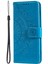 Xiaomi Için Redmi Note 12 Turbo/poco F5 5g Cüzdan Pu Deri Kılıf Mandala Çiçek Desprint Stand Kapak-Mavisi (Yurt Dışından) 5