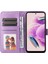 Xiaomi Için Redmi Note 12S 4g Anti-Dut Pu Deri Deri Flip Telefon Kılıfı Baskılı Ayçiçeği Stand Cüzdan Kapak Morası (Yurt Dışından) 1