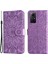Xiaomi Için Redmi Note 12S 4g Anti-Dut Pu Deri Deri Flip Telefon Kılıfı Baskılı Ayçiçeği Stand Cüzdan Kapak Morası (Yurt Dışından) 2