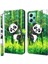 Xiaomi Redmi Için Note 12 5g (Çin)/(Hindistan)/(Global)/poco X5 5g Deri Telefon Kılıfı 3D Desen Baskı Stand Standı Cüzdan Kapak Panda Tırmanma (Yurt Dışından) 2