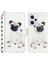 Xiaomi Için Poco X5 Pro 5g/redmi Note 12 Pro Hız 5g/not 12 Pro 5g 3D Desen Baskı Telefon Kılıfı Pu Deri Cüzdan Stand Önleme Anti-Drop Kapak Dog (Yurt Dışından) 2