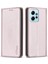 Xiaomi Redmi Için BF18 Not 12 4g Kart Tutucu Telefon Kılıfı Çizgiye Karşı Deri Deri Stand Kapak Çizgi Altın (Yurt Dışından) 1
