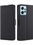 Xiaomi Için Redmi Note 12 4g Pu Deri Kılıf Kart Yuvası Stand Flip Telefon Kapağı Black (Yurt Dışından) 1