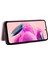 Xiaomi Için Redmi Not 12S 4g Kart Tutucu Deri Telefon Kılıfı Karbon Fiber Doku Stand Kapak Çizgi Altın (Yurt Dışından) 3
