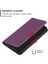 Xiaomi Için BF18 Poco C55 4g/redmı 12C 4g Telefon Kapak Standı Pu Deri Kart Yuvaları Telefon Case-Dark Purple (Yurt Dışından) 4