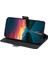 Xiaomi Için Redmi Note 12 4g Pu Deri Kılıf Kart Yuvası Stand Flip Telefon Kapağı Black (Yurt Dışından) 5