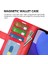 Xiaomi Için Redmi A1+ 4g/a2+ 4g/poco C50 4g Pu Deri Deri Stand Folio Flip Telefon Kılıf Çılgın At Dokusu Manyetik Kapak Kapak-Kırmızı (Yurt Dışından) 5
