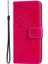 Xiaomi Için Redmi Note 12 Turbo/poco F5 5g Cüzdan Pu Deri Kılıf Mandala Çiçek Dışında Stand Stand Kapak-Rose (Yurt Dışından) 5