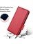 Xiaomi Için Redmi Note 12 Turbo 5g/poco F5 5g Pu Deri Cüzdan Kılıfı Litchi Doku Stand Telefon Kapağı Kayış-Kırmızı ile (Yurt Dışından) 3