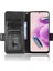 Xiaomi Için Redmi Note 12S 4g Pu Deri Cüzdan Telefon Kılıfı Baskılı Üçgen Katlama Stand Kapağı Black (Yurt Dışından) 1