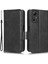 Xiaomi Için Redmi Note 12S 4g Pu Deri Cüzdan Telefon Kılıfı Baskılı Üçgen Katlama Stand Kapağı Black (Yurt Dışından) 2