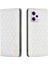 Xiaomi Redmi Için Pu Deri Kapak Not 12 Pro 5g/not 12 Pro Hız 5g/poco X5 Pro 5g Stand Telefon Kılıf Kart Tutucu Manyetik Kapatma Telefon Kapak-Beyaz (Yurt Dışından) 1