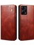 Xiaomi Redmi Için Anti Drop Pu Deri Telefon Kapağı Not 12 Pro 5g /not 12 Pro Hız 5g /poco X5 Pro 5g Mumsu Çılgın At Doku Doku Stand Telefon Kılıfı Brown (Yurt Dışından) 2