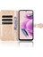 Xiaomi Için Redmi Not 12S 4g Dot Baskı Telefon Savaşı Pu Deri Deri Telefon Kılıfı Gold (Yurt Dışından) 1