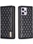 Xiaomi Redmi Için Pu Deri Kapak Not 12 Pro 5g/not 12 Pro Hız 5g/poco X5 Pro 5g Stand Telefon Kılıf Kart Tutucu Manyetik Kapatma Telefon Kapak Black (Yurt Dışından) 1