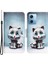 Xiaomi Redmi Için Note 12 5g (Global)/(Hindistan)/(Çin)/poco X5 5g Telefon Kılıfı Pu Deri Desen Basılı Stand Cüzdan Kapak Mavisi Gözler Kedi (Yurt Dışından) 1