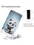 Xiaomi Redmi Için Note 12 5g (Global)/(Hindistan)/(Çin)/poco X5 5g Telefon Kılıfı Pu Deri Desen Basılı Stand Cüzdan Kapak Mavisi Gözler Kedi (Yurt Dışından) 5