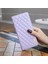 Xiaomi Redmi Için 12C 4g Baskılı Rhombus Pu Deri Kılıf Kart Tutucu Manyetik Emilim Telefon Kapak-Morası (Yurt Dışından) 5