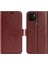 Xiaomi Için Redmi A1+ 4g/a2+ 4g/poco C50 4g Pu Deri Deri Stand Folio Flip Telefon Kılıf Çılgın At Dokusu Manyetik Kapak Kapağı-Brown (Yurt Dışından) 2