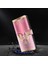 Xiaomi Redmi Için Telefon Kılıfı Not 12 5g (Çin)/(Hindistan)/(Global)/poco X5 5g, Pu Deri 3D Desen Stand Flip Cüzdan Kapak-Pembe/altın Kelebek (Yurt Dışından) 4